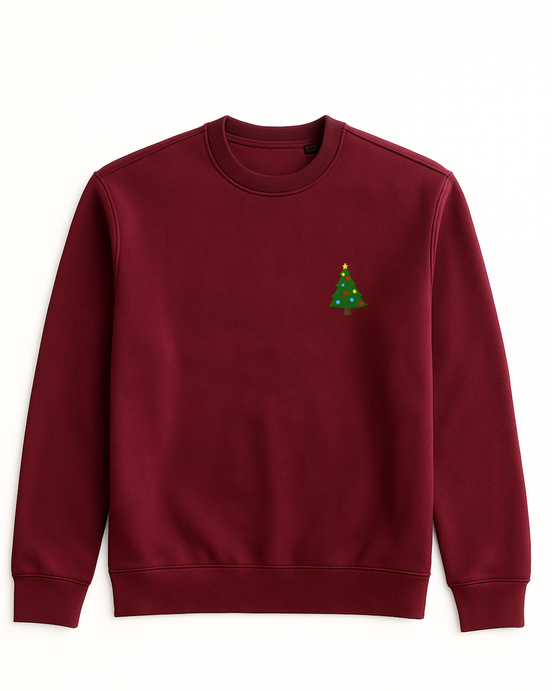 Božični pulover z majhnim božičnim simbolom