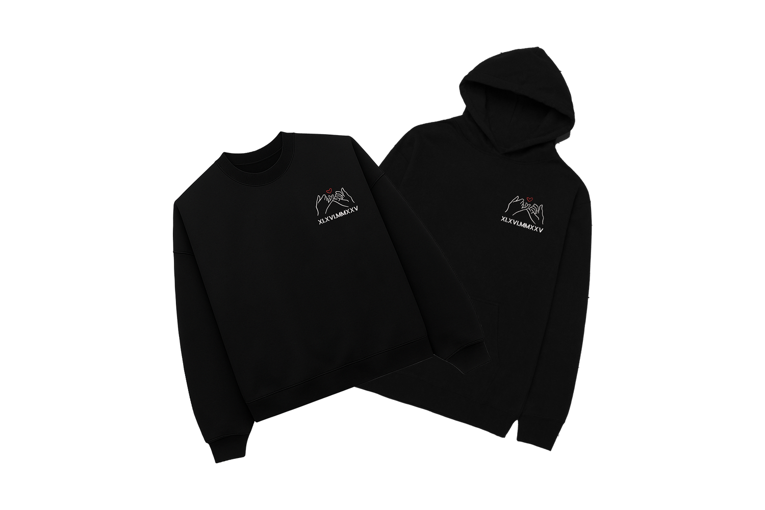 Izgled produktov v kolekciji "za zaljubljene"