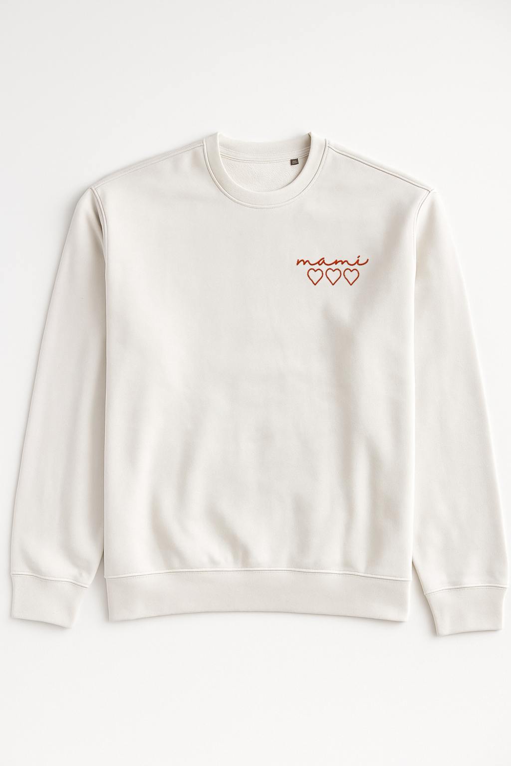 Pulover/hoodie Mami z vezenimi srčki (po številu otrok)