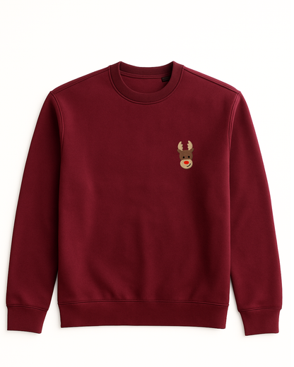 Božični pulover z majhnim božičnim simbolom