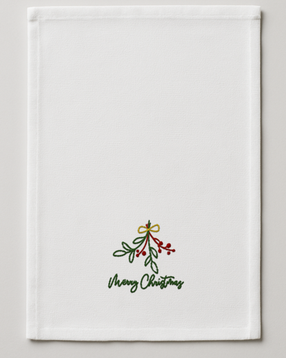 Kuhinjska krpa z božičnim motivom