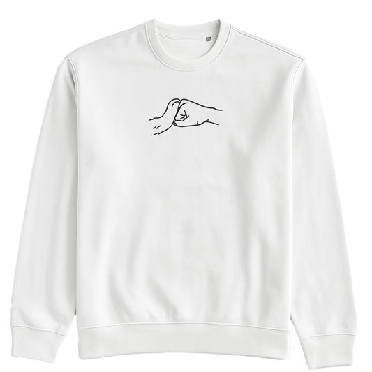 Pulover/Hoodie "Tačka in roka"