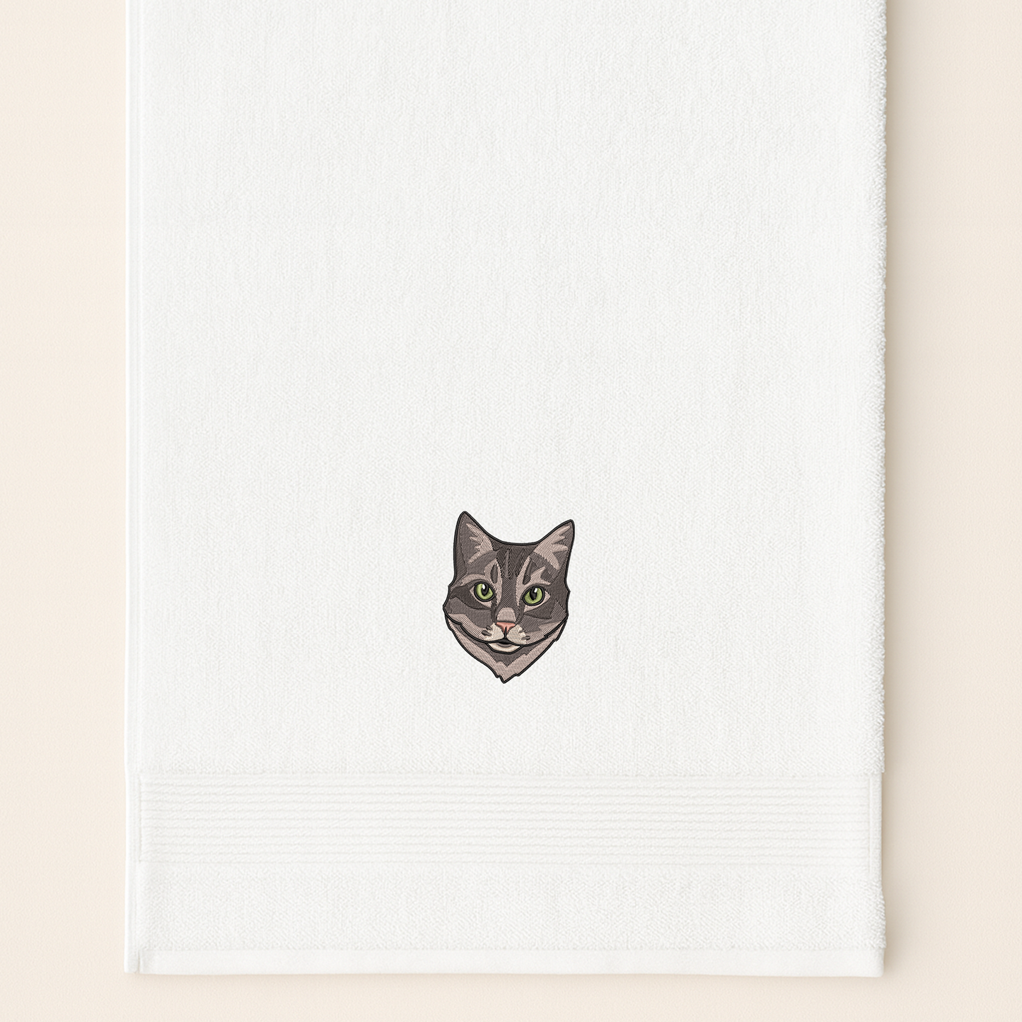 Personalizirana brisača 50x100 z vezenim portretom ljubljenčka