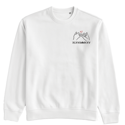 Pulover/Hoodie z personaliziranimi rimskimi številkami